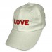 DALIX Custom Embroidered Hats Dad Caps LOVE Stitched Logo Hat White Black Blue  eb-84314380